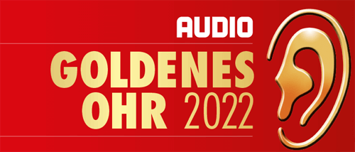Audio Goldenes Ohr 2022 Auszeichnung Audio Goldenes Ohr 2022 Auszeichnung